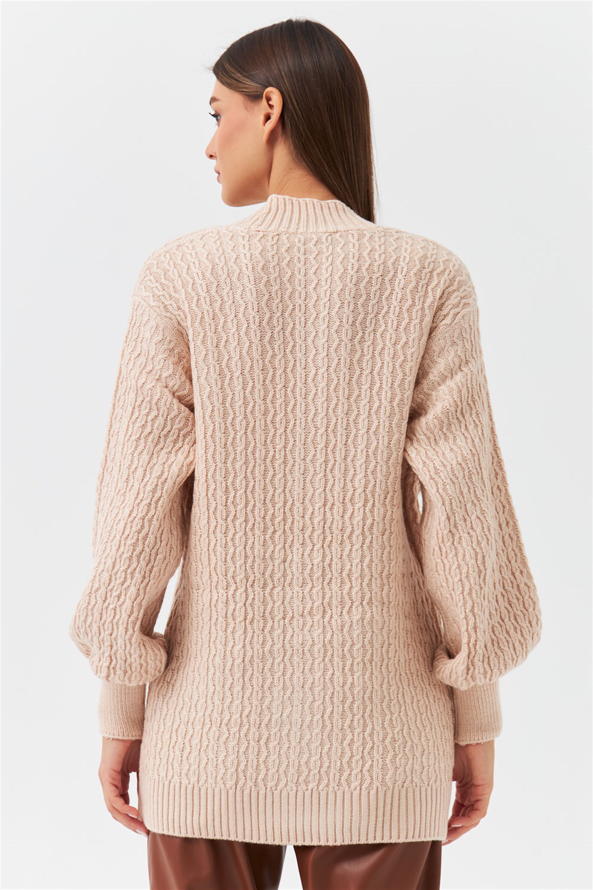 Beige S Zara Strickjacke Rabatt 68 % DAMEN Pullovers & Sweatshirts Strickjacke Stricken 