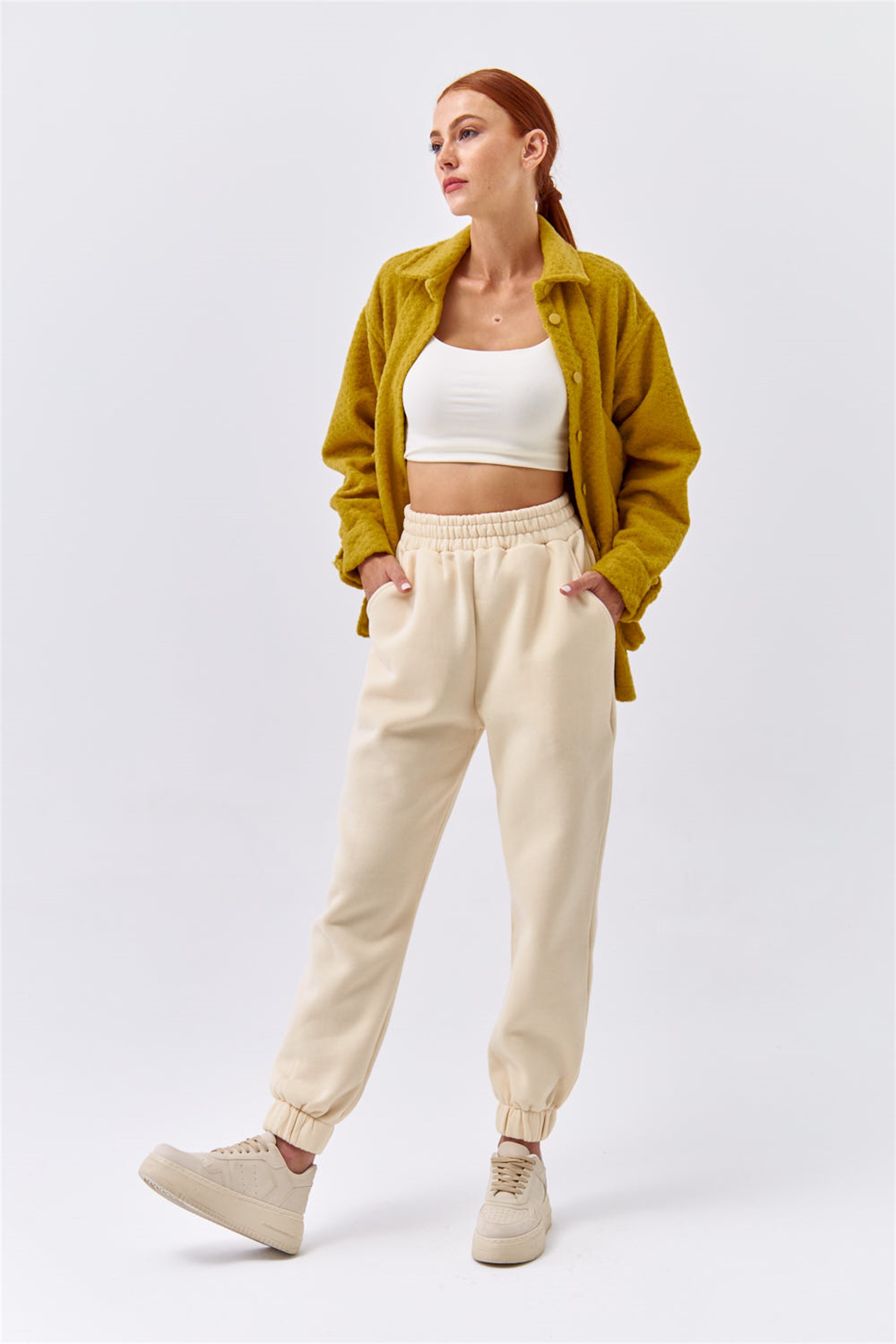 discount 68% Oysho tracksuit and joggers WOMEN FASHION Trousers Tracksuit and joggers Baggy Beige M 