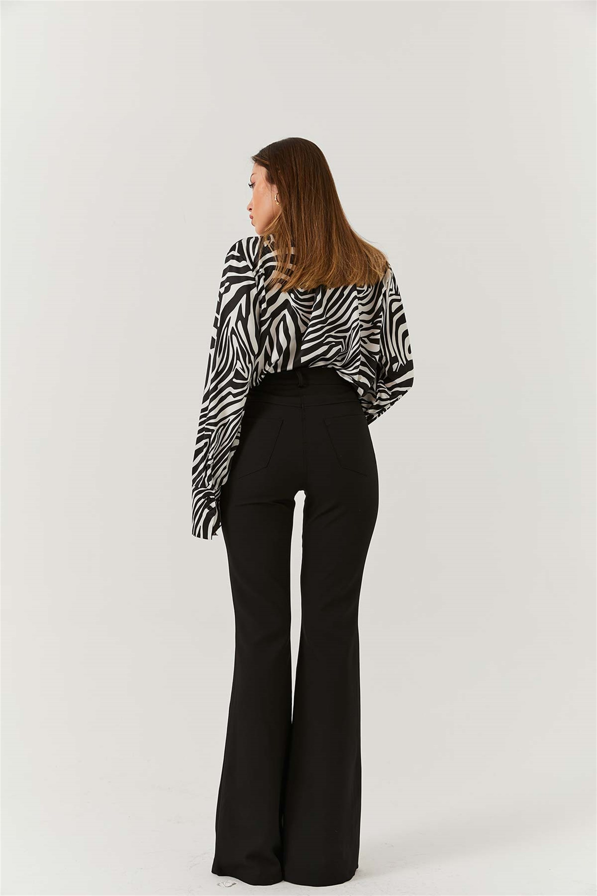 Black XS Bershka slacks WOMEN FASHION Trousers Slacks Leatherette discount 54% 