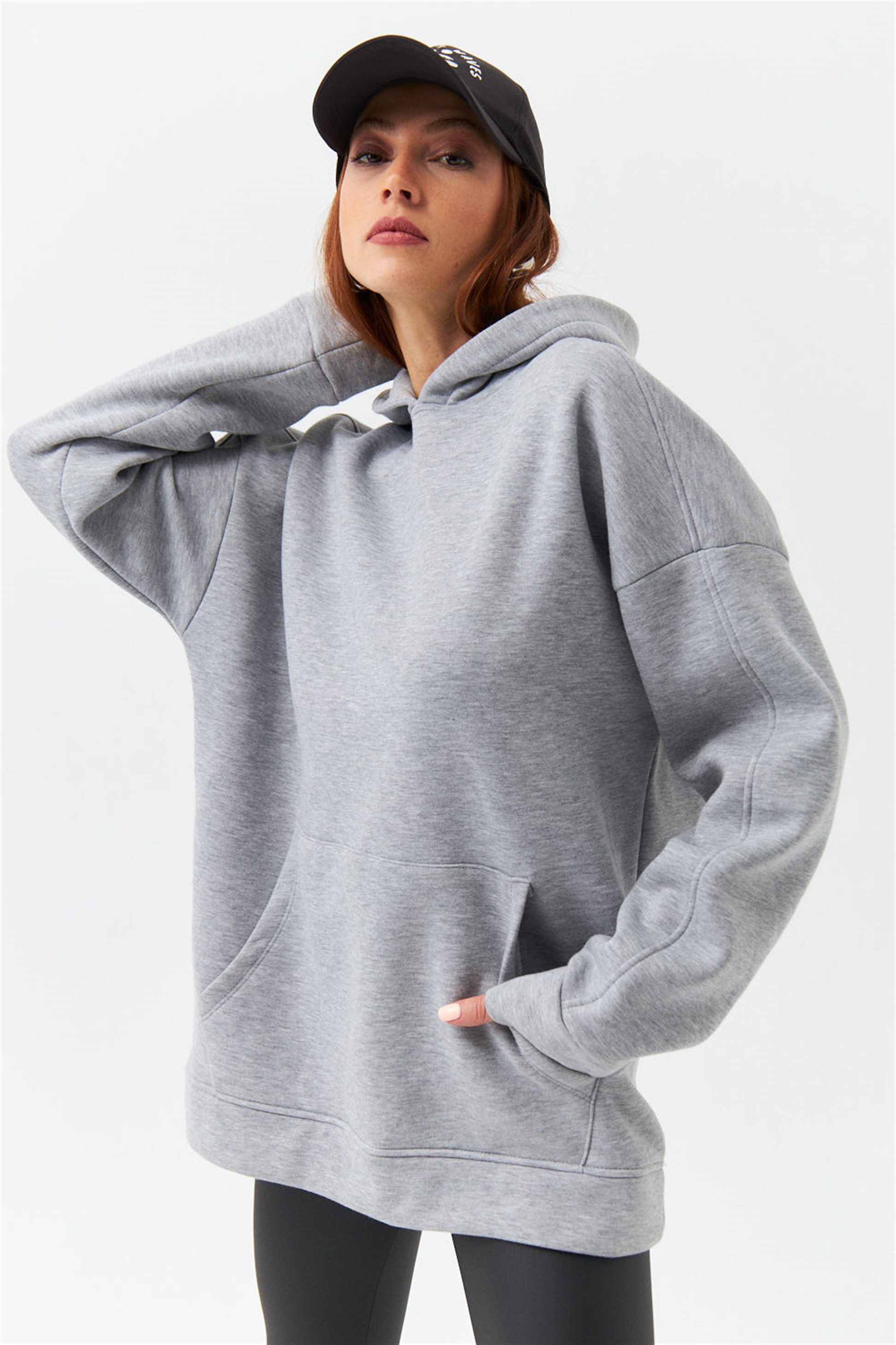 DAMEN Pullovers & Sweatshirts Oversize Zara Pullover Grau S Rabatt 78 % 