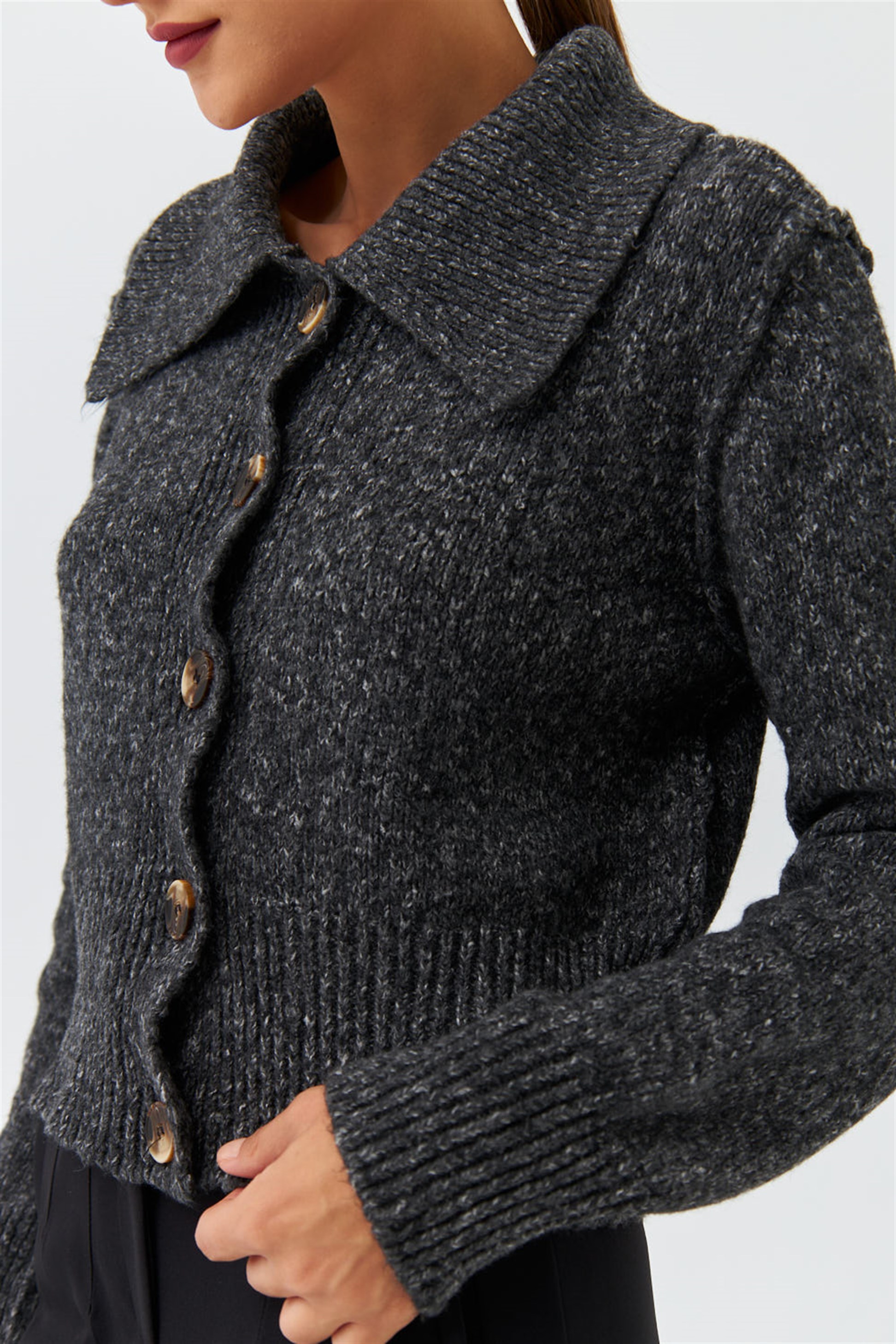 Rabatt 63 % DAMEN Pullovers & Sweatshirts Pullover Metallic Kiabi Pullover Grau L 