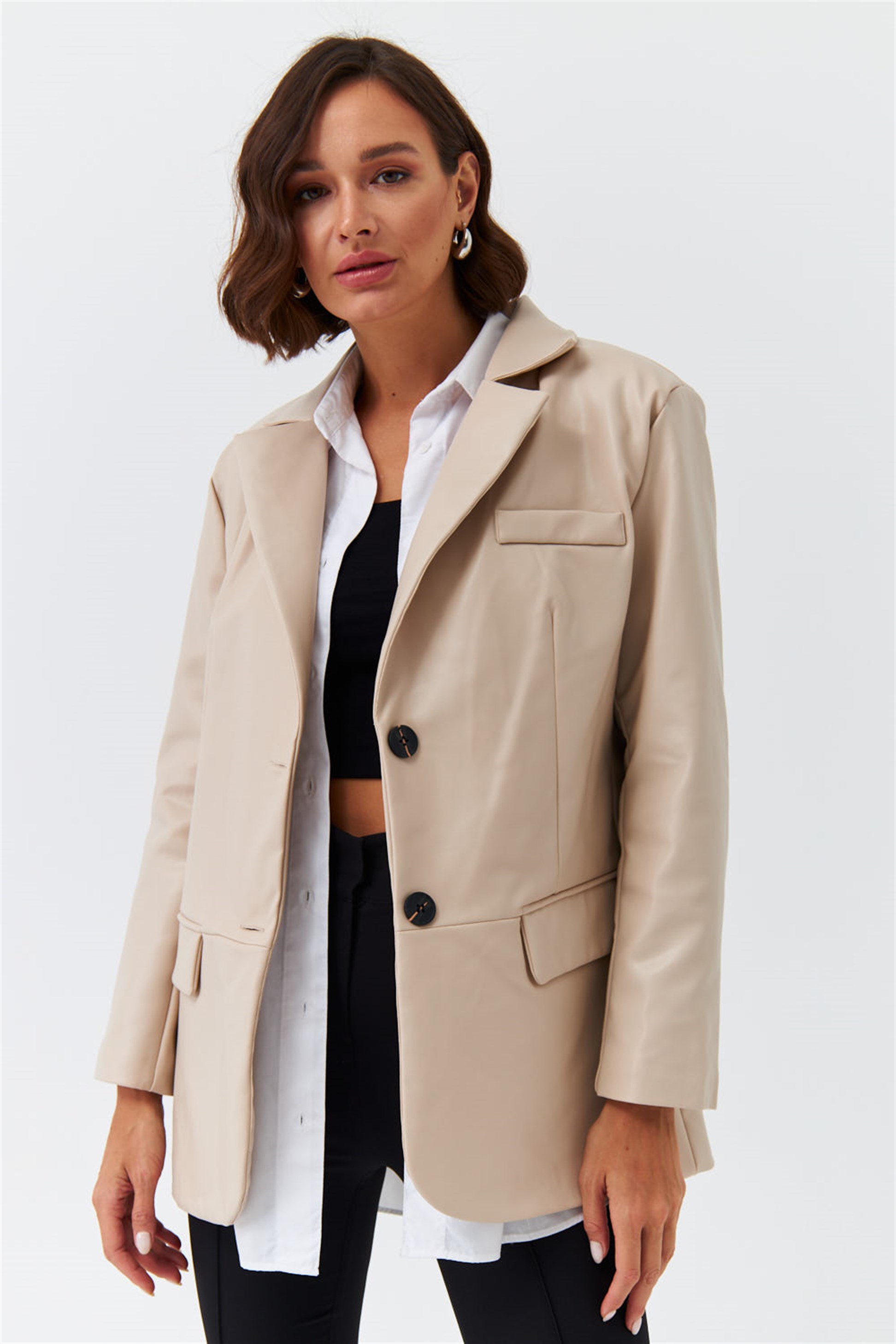 WOMEN FASHION Coats Trench coat Combined discount 56% Dagmar Trench coat Black/Brown 36                  EU 