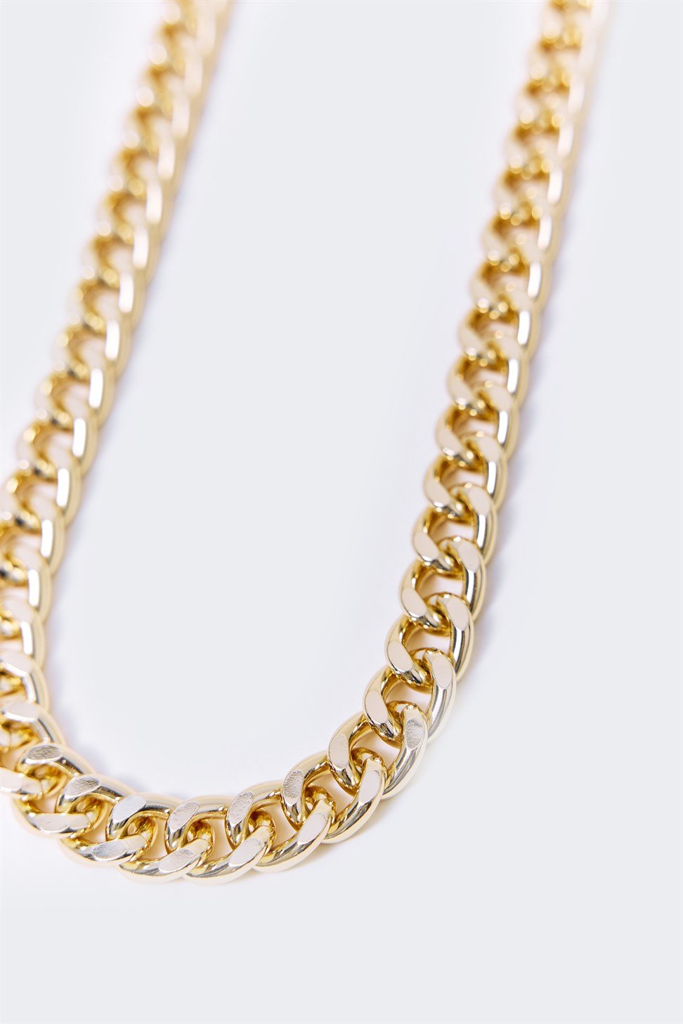 Thick Chain Gold Womens Necklace